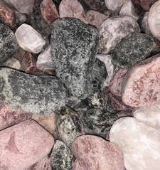 Камень для бани Микс (талькохлорит, дунит, кварцит