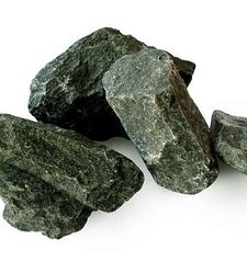 Камень для бани Дунит 20 кг. ОБВАЛОВАННЫЙ