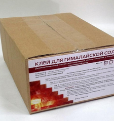 Клей для гималайской соли 2-х компонентный 1 кг. коробка