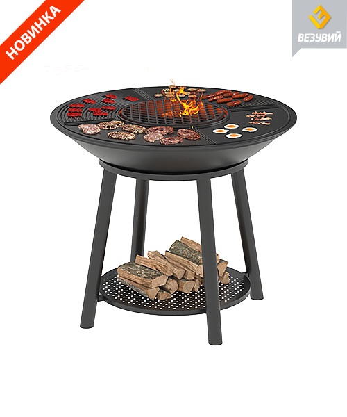Чугунный FANTASTIC GRILL ВЕЗУВИЙ D 1000 Престиж