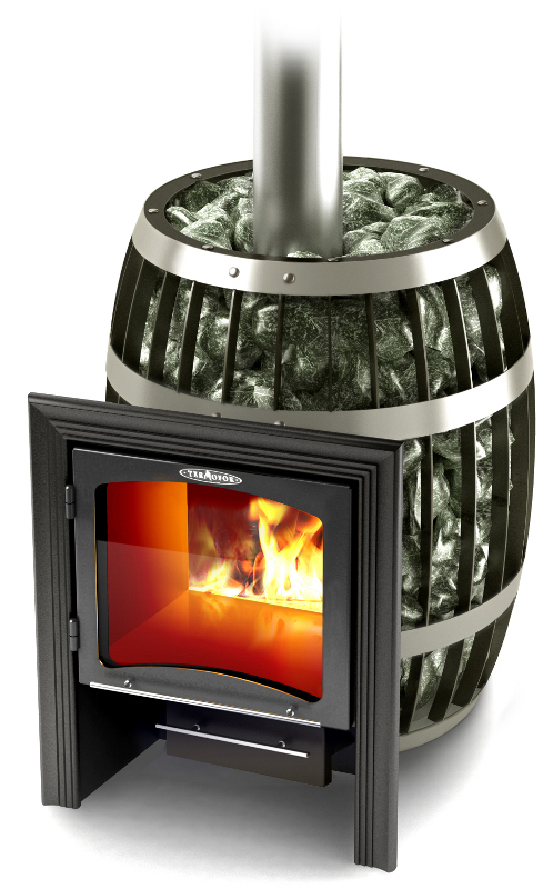 Печь банная ТМФ Саяны Inox витра