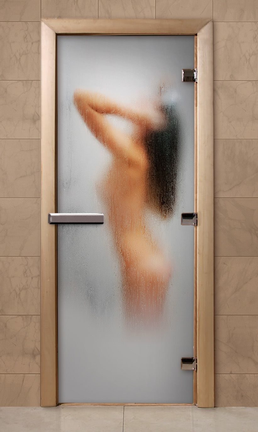 Дверь стеклянная фотопечать ф222 190х70 П