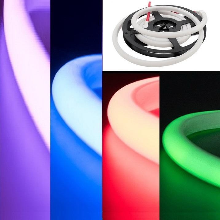 Термолента SMD4040, 14,4Вт/м., 24В RGB 110°С IP68 (цветная 100*С)