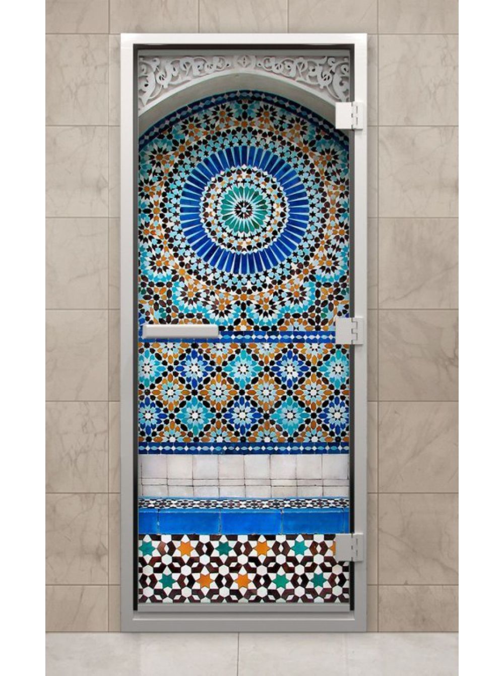 Дверь стеклянная фотопечать ф212 190х70 Л