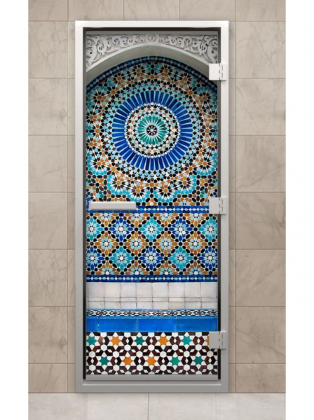Дверь стеклянная фотопечать ф212 190х70 Л